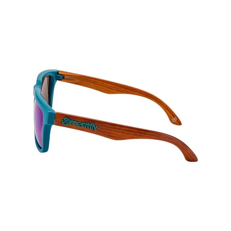 Okulary przeciwsłoneczne Meatfly Memphis wood