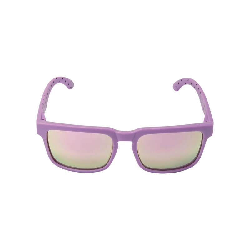 Okulary przeciwsłoneczne Meatfly Memphis dots purple