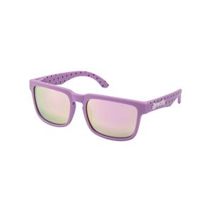 Okulary przeciwsłoneczne Meatfly Memphis dots purple