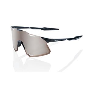 Okulary przeciwsłoneczne 100% HYPERCRAFT Gloss Black black-brown (srebrne szkła HIPER)