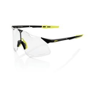 Okulary przeciwsłoneczne 100% HYPERCRAFT Gloss Black black-yellow (szkło fotochromowe)