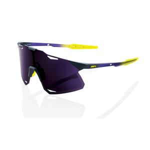 Okulary przeciwsłoneczne 100% HYPERCRAFT Metallic Digital Brights violet-yellow (szkło fioletowe)