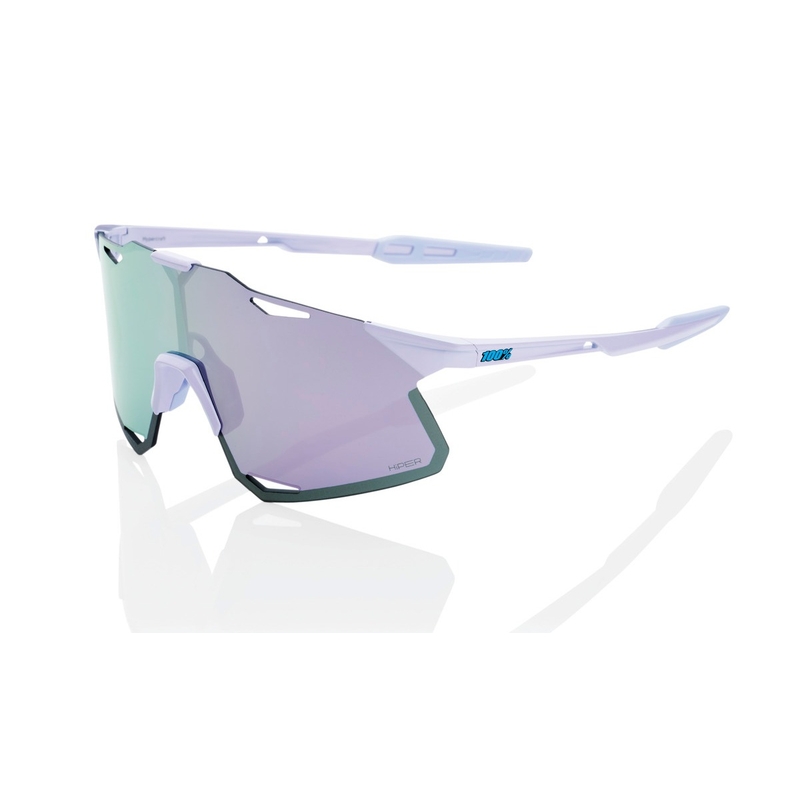 Okulary przeciwsłoneczne 100% HYPERCRAFT Polished Levander purple (fioletowe szkło)