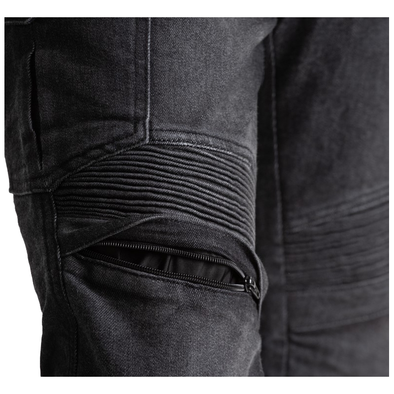 Jeansy motocyklowe BROGER Ohio czarne wyprzedaż