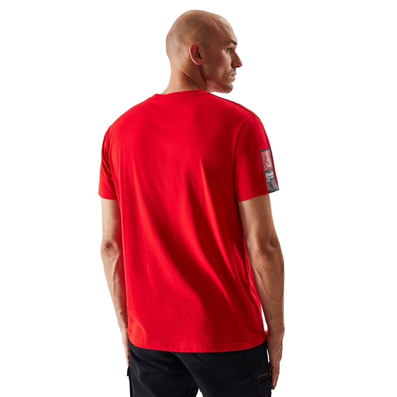 T-shirt DAKAR Sport czerwony wyprzedaż