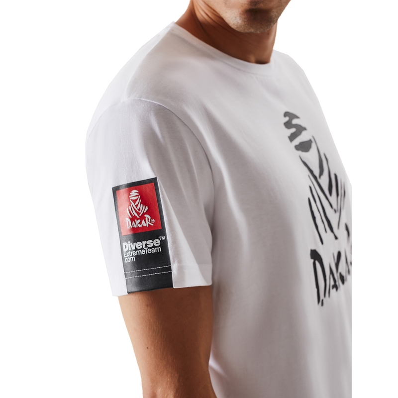 T-shirt DAKAR Sport biały