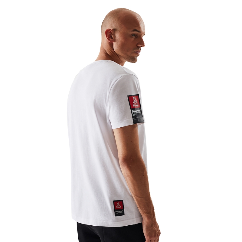 T-shirt DAKAR Sport biały