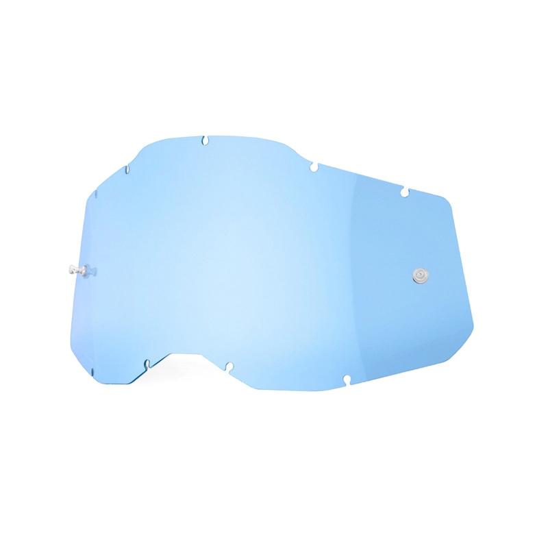 Plexi 100% Racecraft 2/Accuri 2/Strata 2 niebieski (Anti-fog)