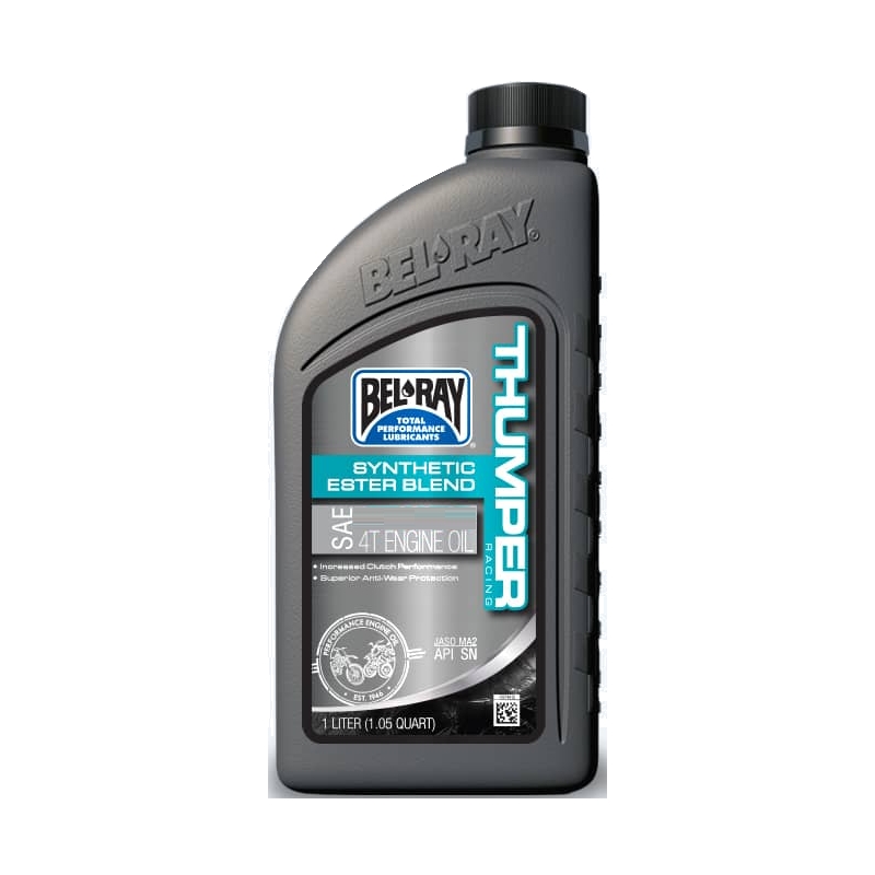Engine oil Bel-Ray THUMPER RACING SYNTHETIC ESTER BLEND 4T 10W-40 1 l