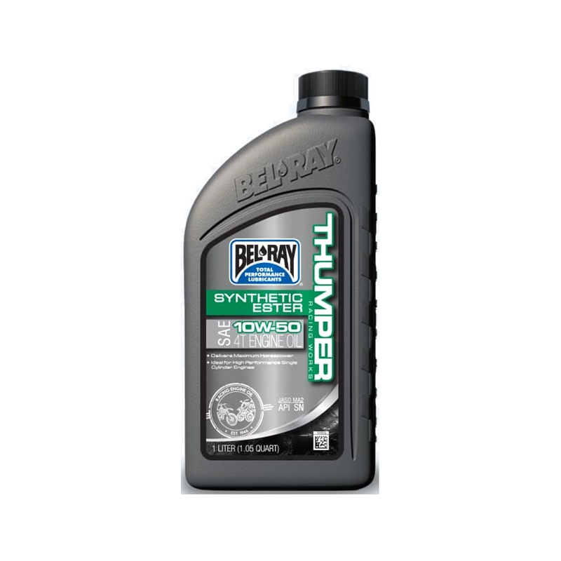 Engine oil Bel-Ray THUMPER RACING WORKS SYNTHETIC ESTER 4T 10W-50 1 l