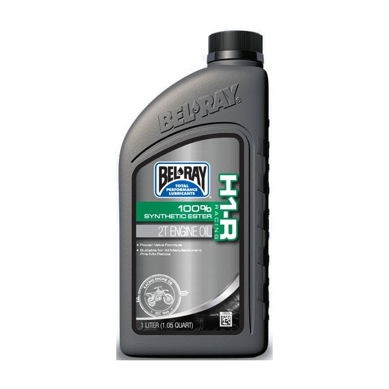 Engine oil Bel-Ray H1-R RACING 100% SYNTHETIC ESTER 2T 1 l