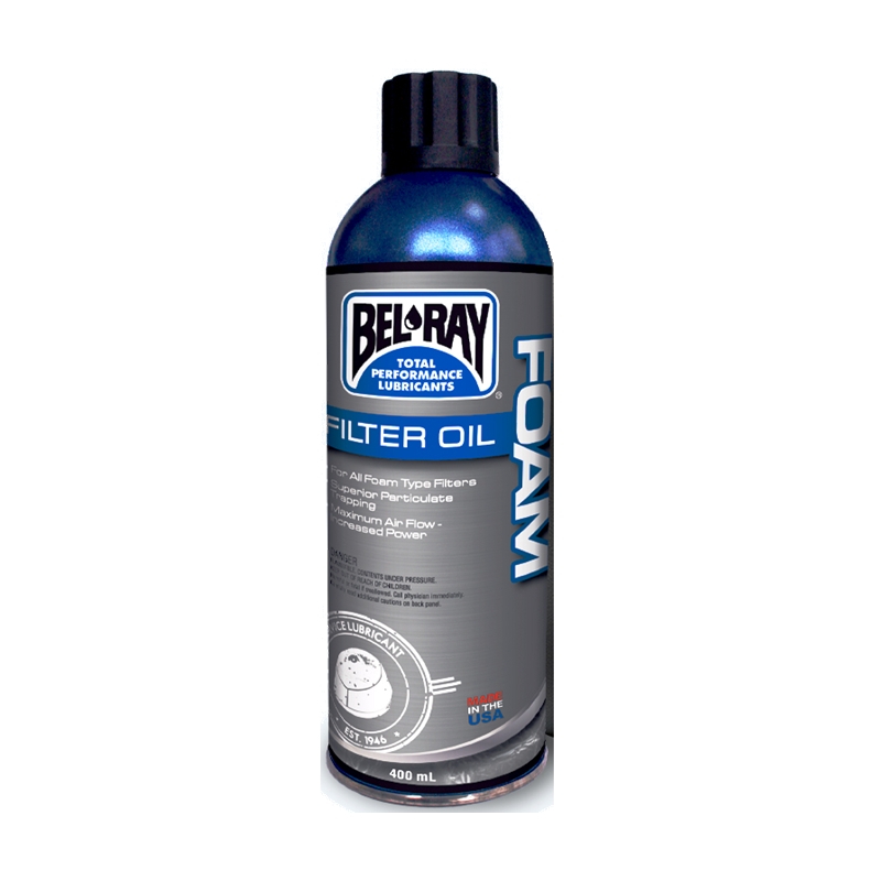 Filter oil Bel-Ray FOAM FILTER OIL (400ml Spray)