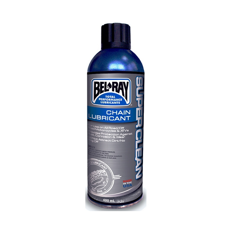 Chain lube Bel-Ray SUPERCLEAN CHAIN LUBRICANT (400ml Spray)