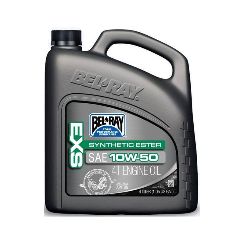 Engine oil Bel-Ray EXS FULL SYNTHETIC ESTER 4T 10W-50 4 l