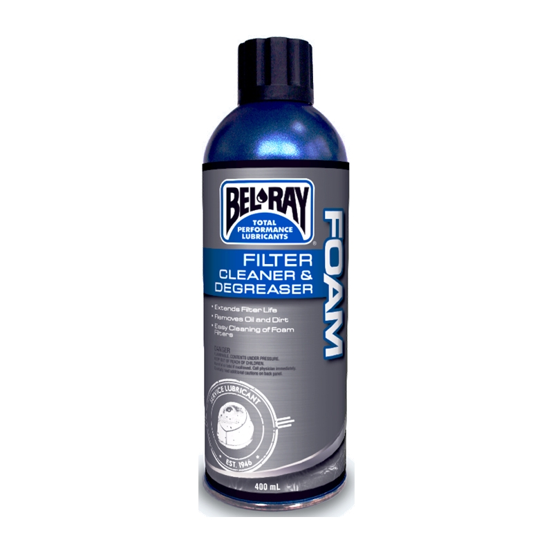 Filter cleaner Bel-Ray FOAM FILTER CLEANER & DEGREASER (400ml Spray)
