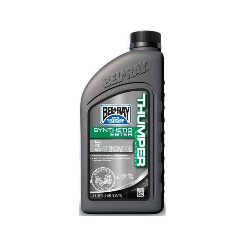 Engine oil Bel-Ray THUMPER RACING WORKS SYNTHETIC ESTER 4T 10W-60 1 l