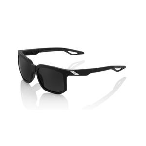 100% CENTRIC Matte Crystal Black Czarne okulary przeciwsłoneczne (czarne okulary)