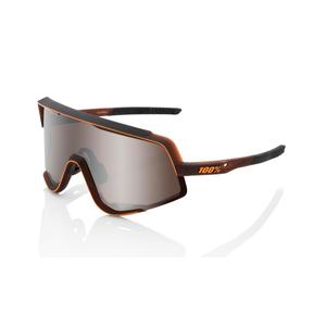 Okulary przeciwsłoneczne 100% GLENDALE Matte Translucent Brown Fade brown (srebrne szkła)