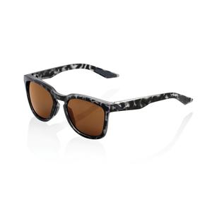 Okulary przeciwsłoneczne 100% HUDSON Matte Black Havana black-grey (brązowe soczewki)