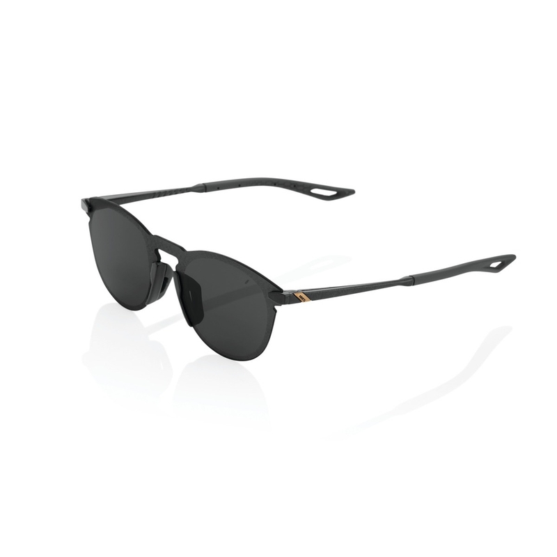 Okulary przeciwsłoneczne 100% LEGERE ROUND Polished Black (Okulary przydymione)