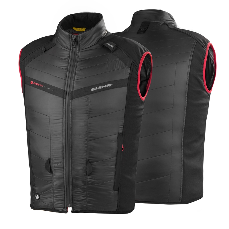 Shima Powerheat Vest black-red