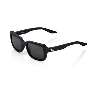100% Okulary przeciwsłoneczne RIDELEY Soft Tact Black (szare soczewki)