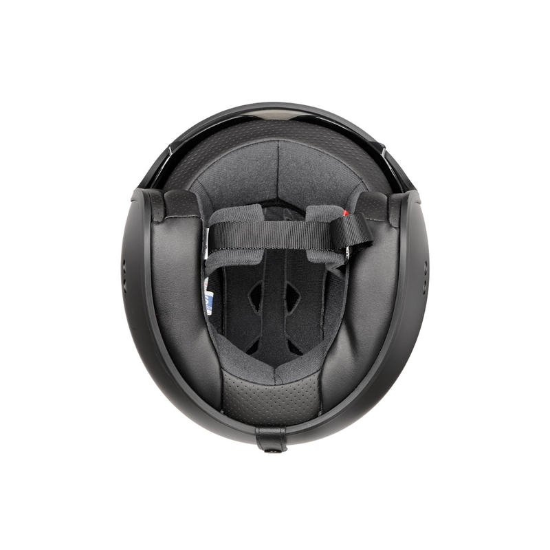 Otwarty kask motocyklowy Cassida Oxygen Jawa OHC szaro-czerwono-czarno-biały