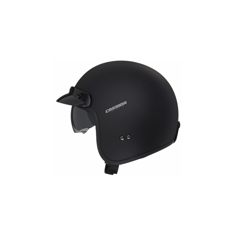 Kask motocyklowy otwarty Cassida Oxygen matte black outlet wyprzedaż