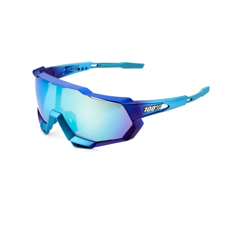 Okulary przeciwsłoneczne 100% SPEEDTRAP blue (niebieskie szkło lustrzane)