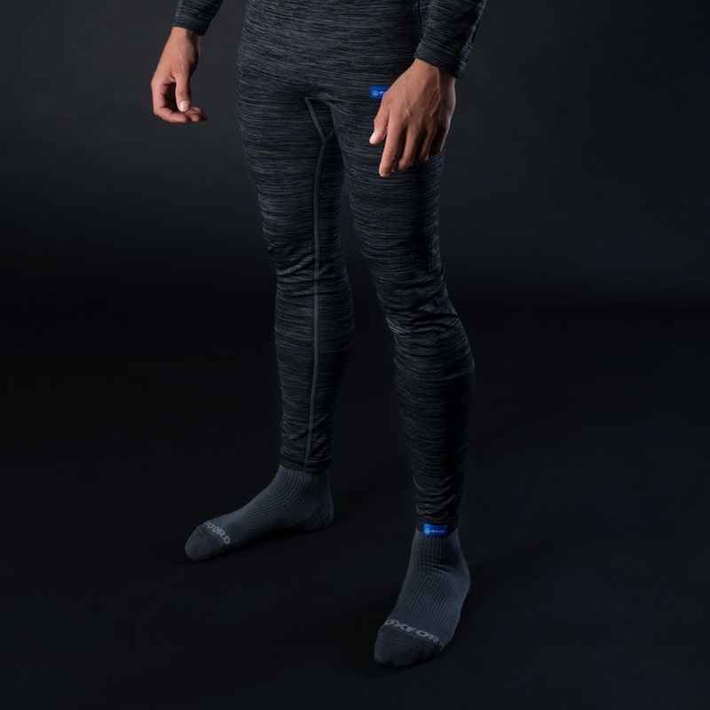 Oxford Advanced Base Layer bielizna termiczna czarno-szara