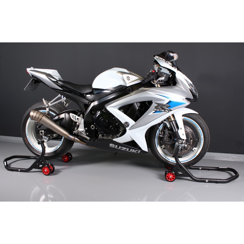 Zestaw stojaków motocyklowych R-TOOL EVO (przód + tył z kołami)