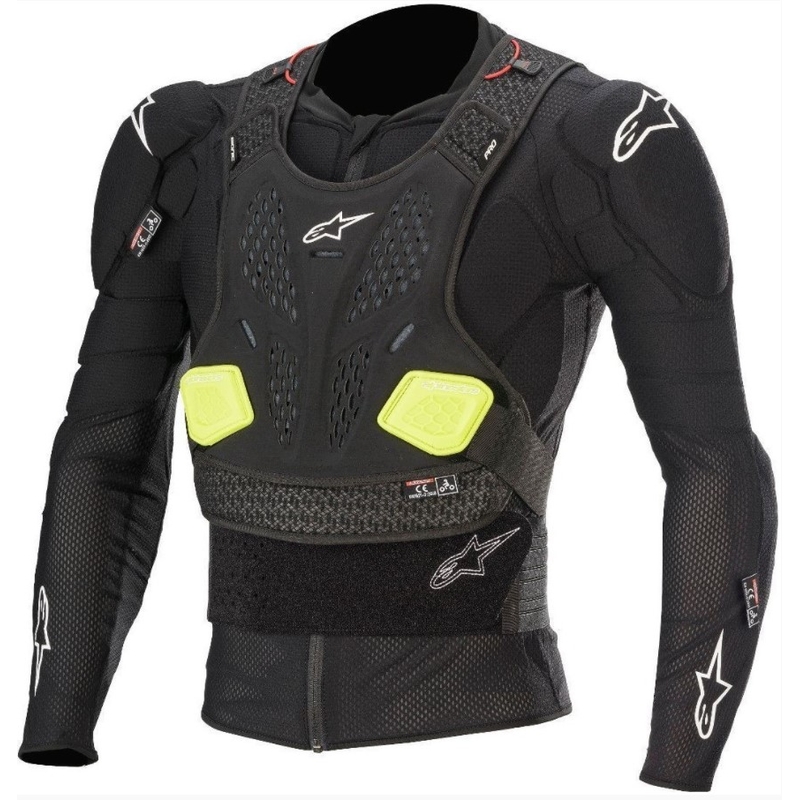 Chránič těla Alpinestars Bionic Pro černo-fluo žlutý - II. jakość