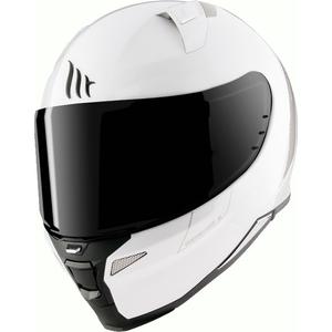Integralny kask motocyklowy MT Revenge 2 Solid biały połysk - II. jakość