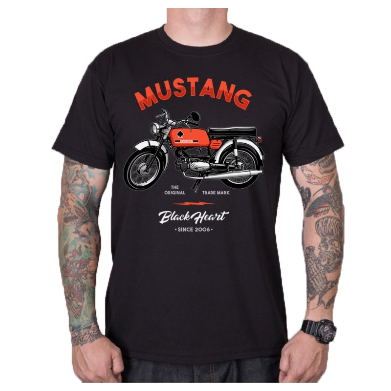 Męska koszula Black Heart Mustang