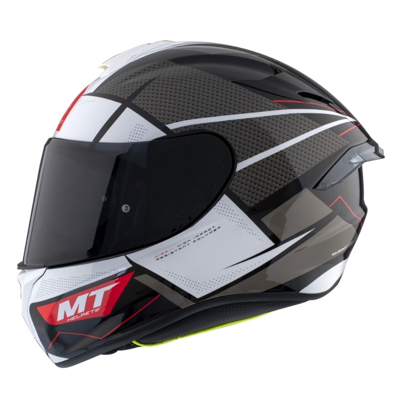 MT Targo Pro Podium integralny kask motocyklowy czarno-biały wyprzedaż
