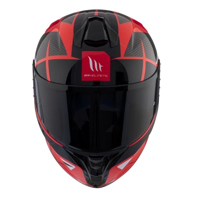 MT Targo Pro Podium integralny kask motocyklowy czerwono-czarny wyprzedaż
