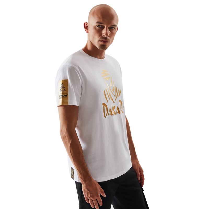 T-shirt DAKAR VIP 0123 biały
