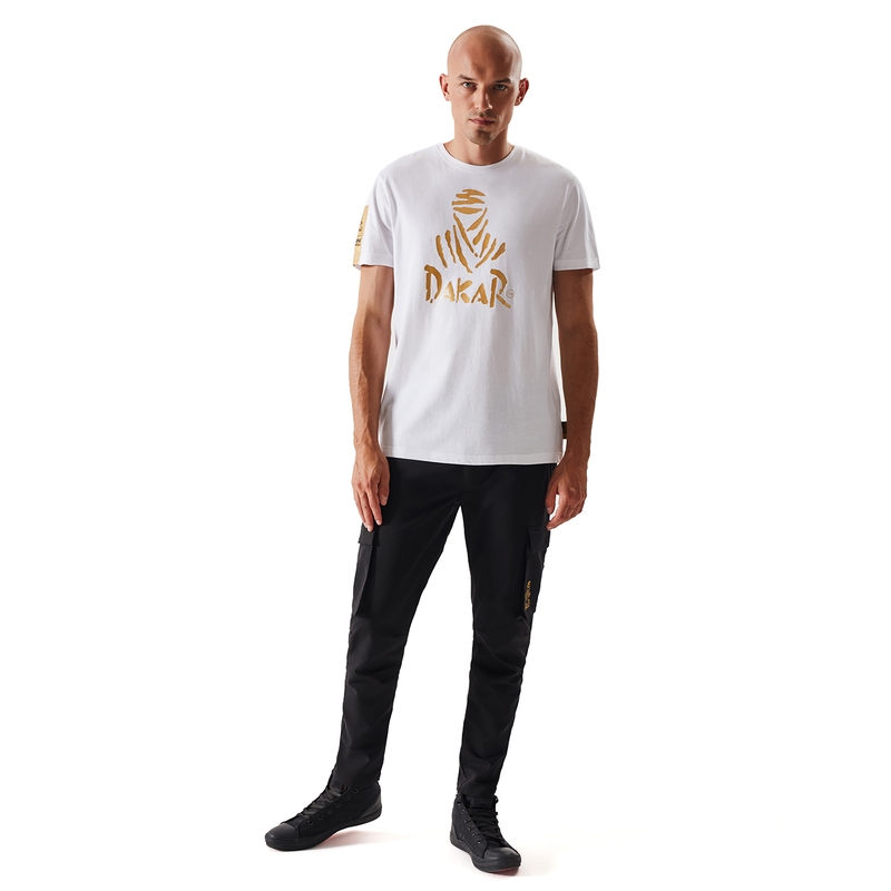 T-shirt DAKAR VIP 0123 biały