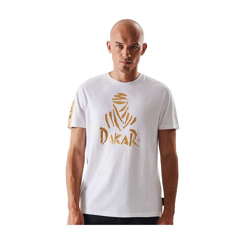 T-shirt DAKAR VIP 0123 biały