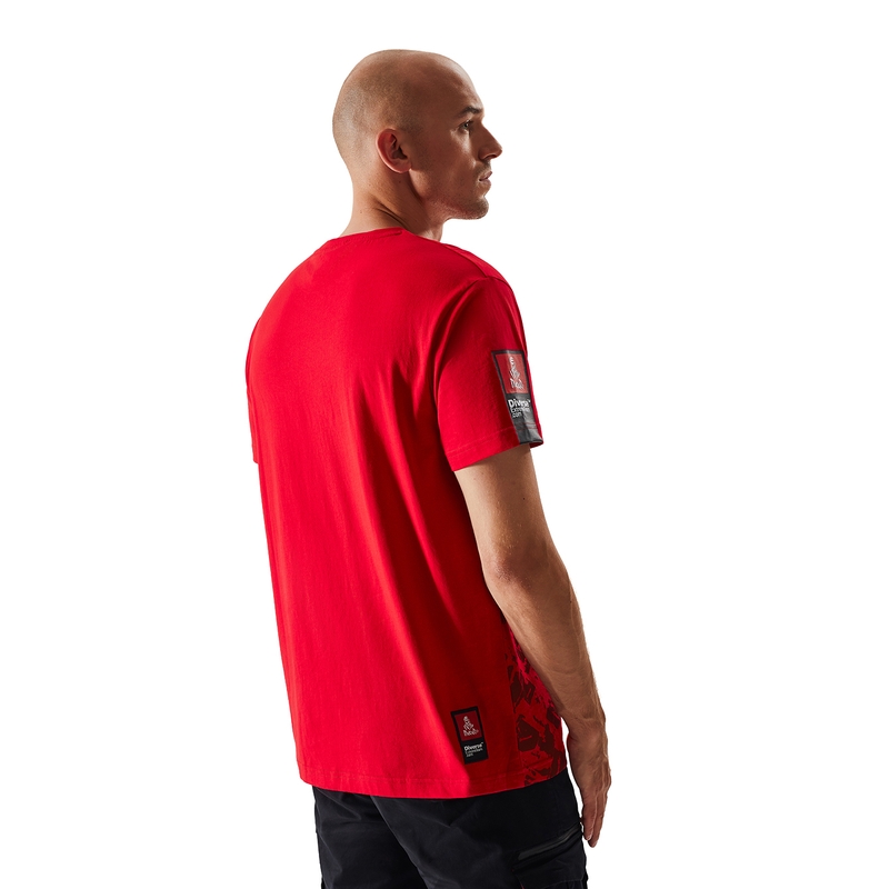 T-shirt DAKAR DKR 0322 czerwony