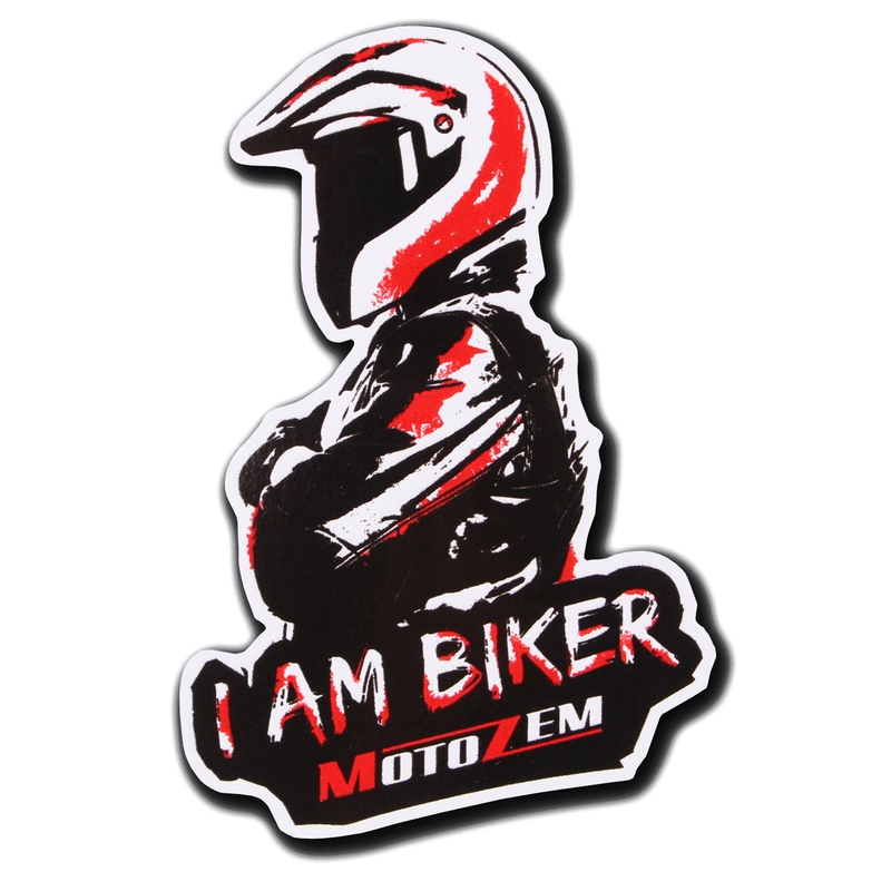 MotoZem I Am Biker - magnes