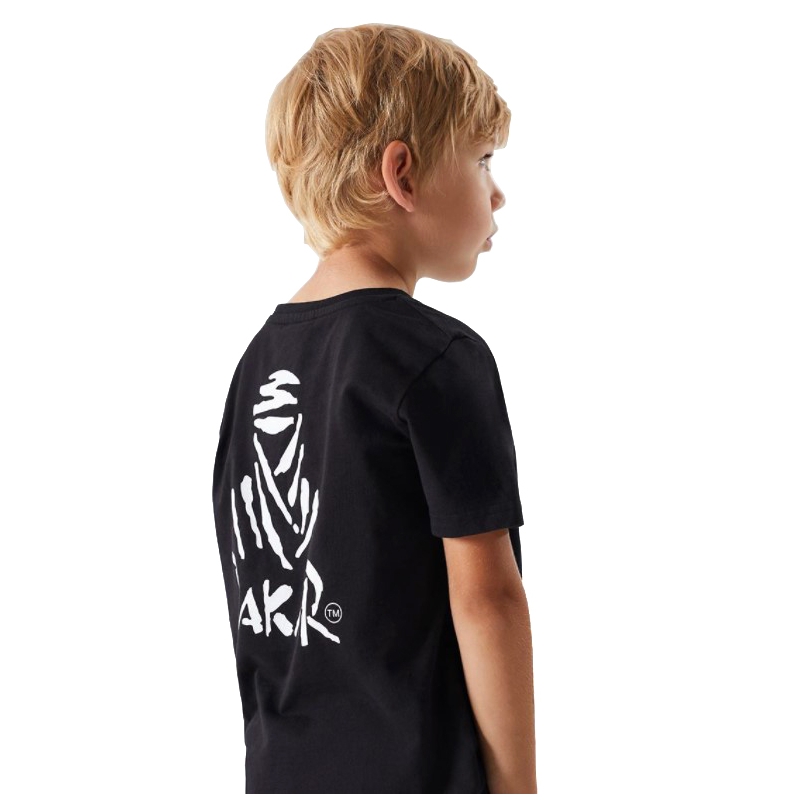 Koszulka dziecięca Dakar Kid 222 czarna