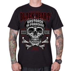 Męska koszulka Black Heart Bastard In Paradise czarna