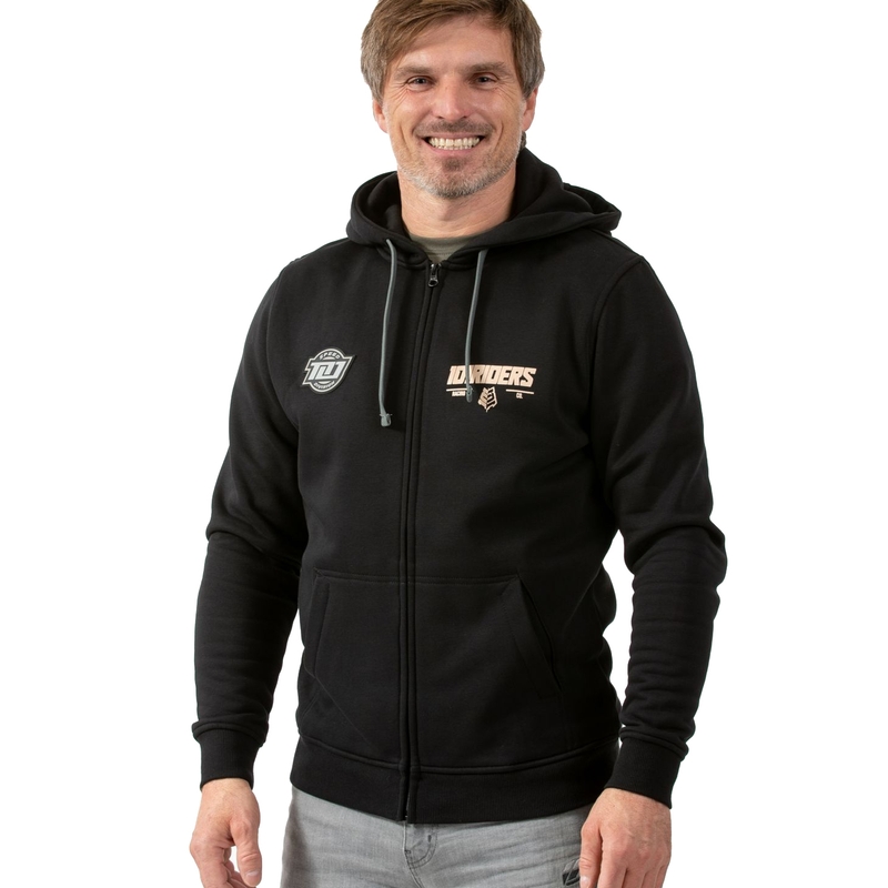 Hoodie 101 Riders Force Zip Black wyprzedaż