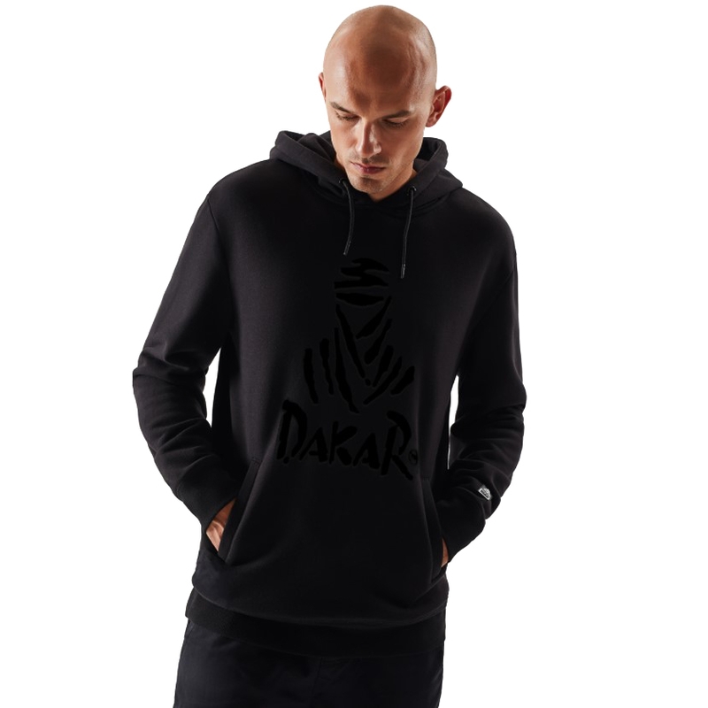 Męski DAKAR Hoody 3 czarny wyprzedaż
