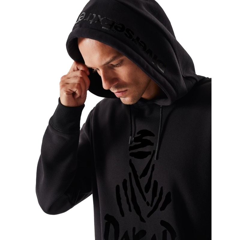 Męski DAKAR Hoody 3 czarny wyprzedaż