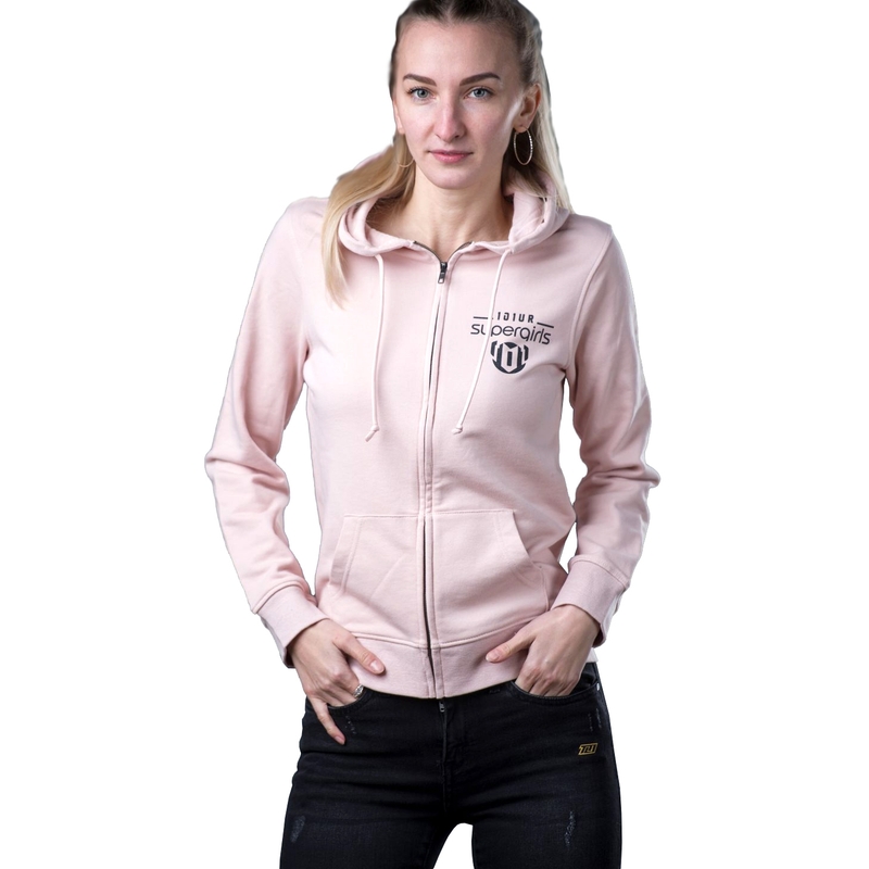 Damski kaptur 101 Riders My Zip Hood różowy wyprzedaż