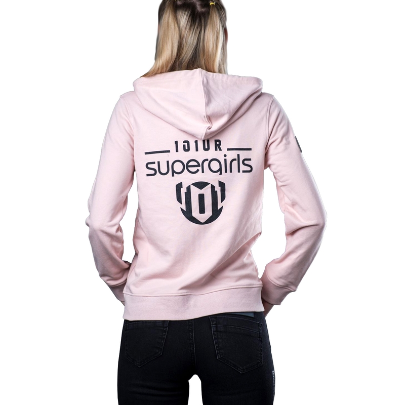 Damski kaptur 101 Riders My Zip Hood różowy wyprzedaż