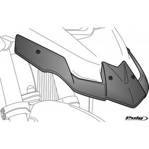 Frontal extension fender PUIG 3837J matt black