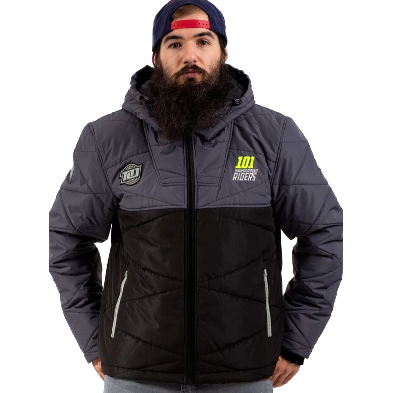 101 Riders Defrost Jacket black-grey wyprzedaż